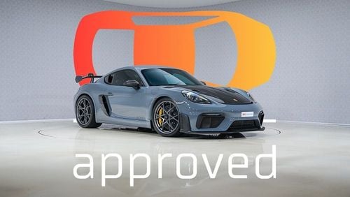 Porsche 718 Cayman GT4 RS Weissach - AED 14,190 P/M - Warranty till 01/2025