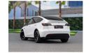 Tesla Model Y Long Range | 3,584 P.M  | 0% Downpayment | White on White