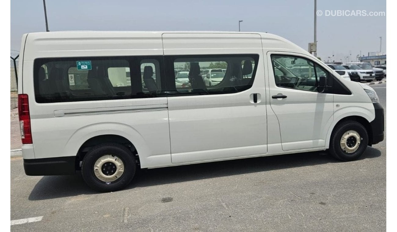 تويوتا هاياس 2025 Toyota Hiace DX with Automatic Sliding Door 13-Seater High-Roof 3.5L V6 Petrol A/T RWD Only For