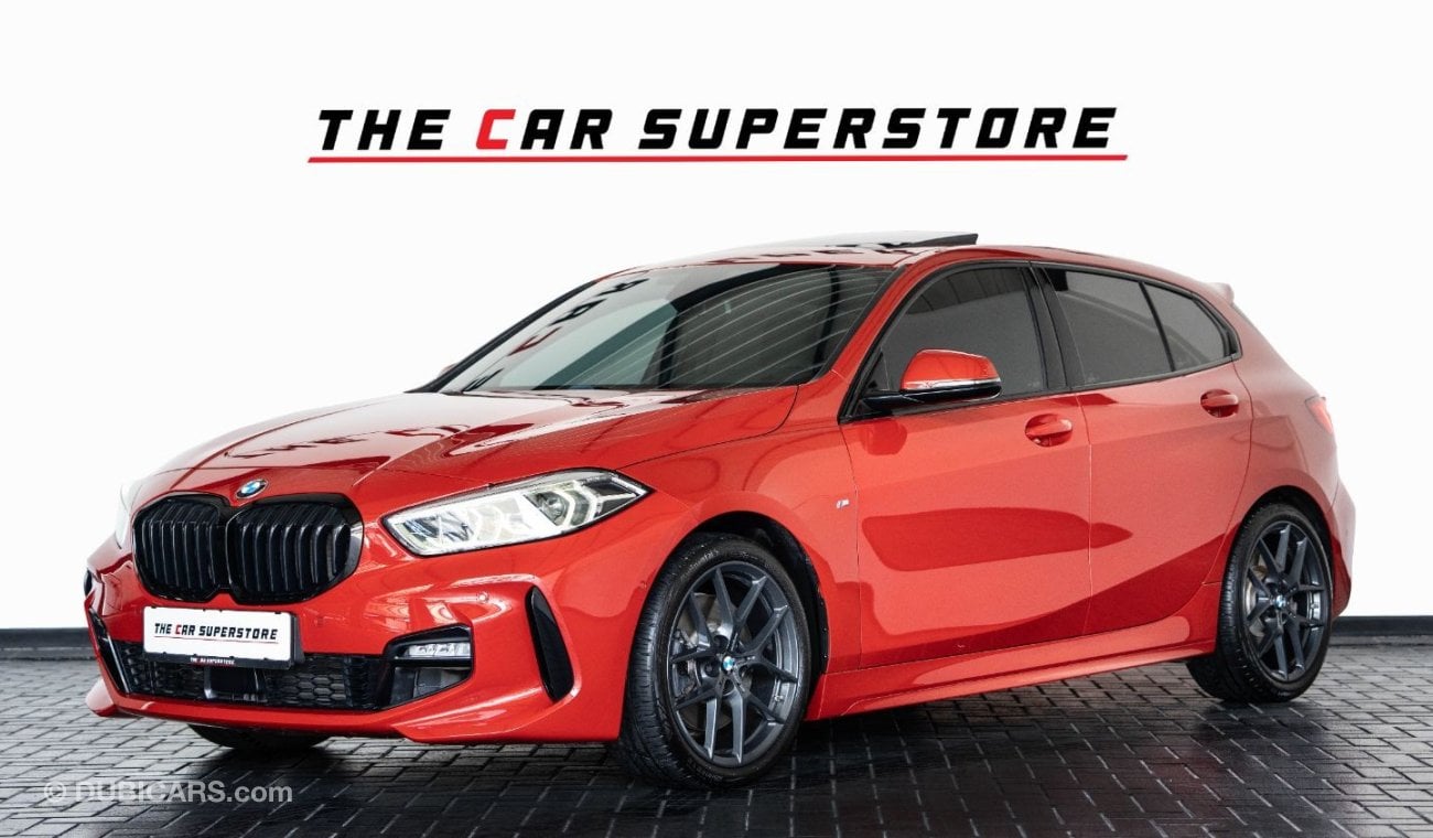 بي أم دبليو 120 2022-BMW 120i M SPORT-GCC-AGMC FULL SERVICE HISTORY-SERVICE CONTRACT AND WARRANTY TILL 20/12/2026