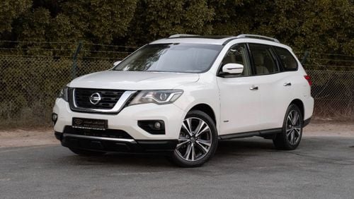 Nissan Pathfinder SV Hybrid Supercharged 2.5L AED 994/month 2019 | NISSAN PATHFINDER | SV HYBRID 2.5L 7-SEATER | GCC |