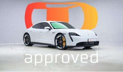 بورش تايكان توربو S - Warranty until Jan 2026 - Approved Prepared Vehicle