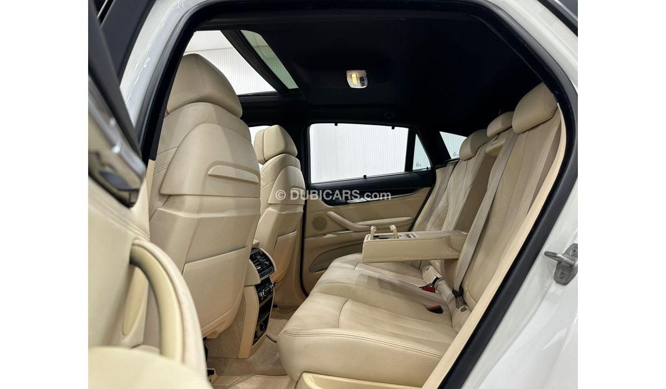 بي أم دبليو X6 50i M سبورت 2015 BMW X6 xDrive50i M-Sport, Service History, Full Options, Low Kms, GCC