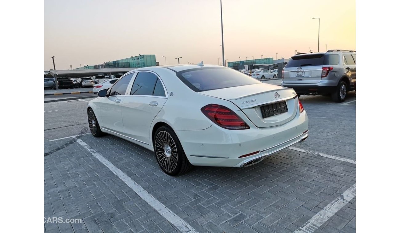 مرسيدس بنز S 550 Mercedes Benz S-550 (4Matic) ( Maybach KIT ) - 2015- White