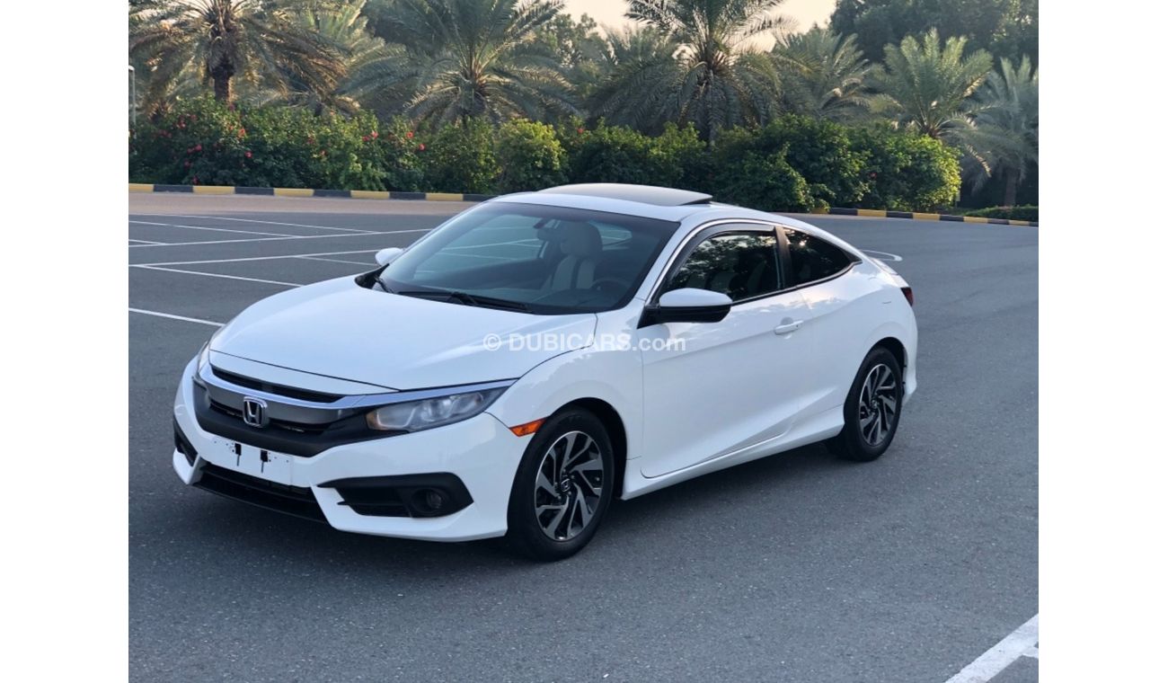 Honda Civic Coupe model 2018 car prefect condition inside and outside low mileage full electric control steering