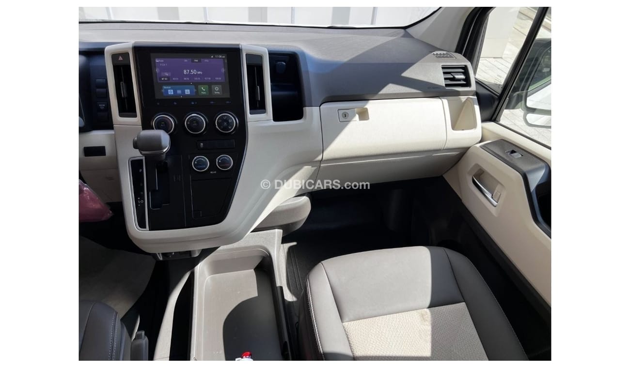 تويوتا هاياس 2025 Toyota Hiace GL 13-Seater High-Roof Full-Option 3.5L V6 Petrol A/T RWD Only For Export