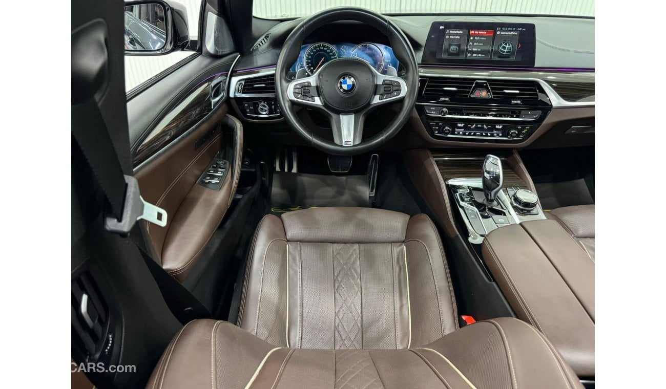 بي أم دبليو 530i M سبورت 2018 BMW 530i Masterclass M-Kit, Sep 2025 BMW Warranty, Fully BMW Service History, Fully Loa