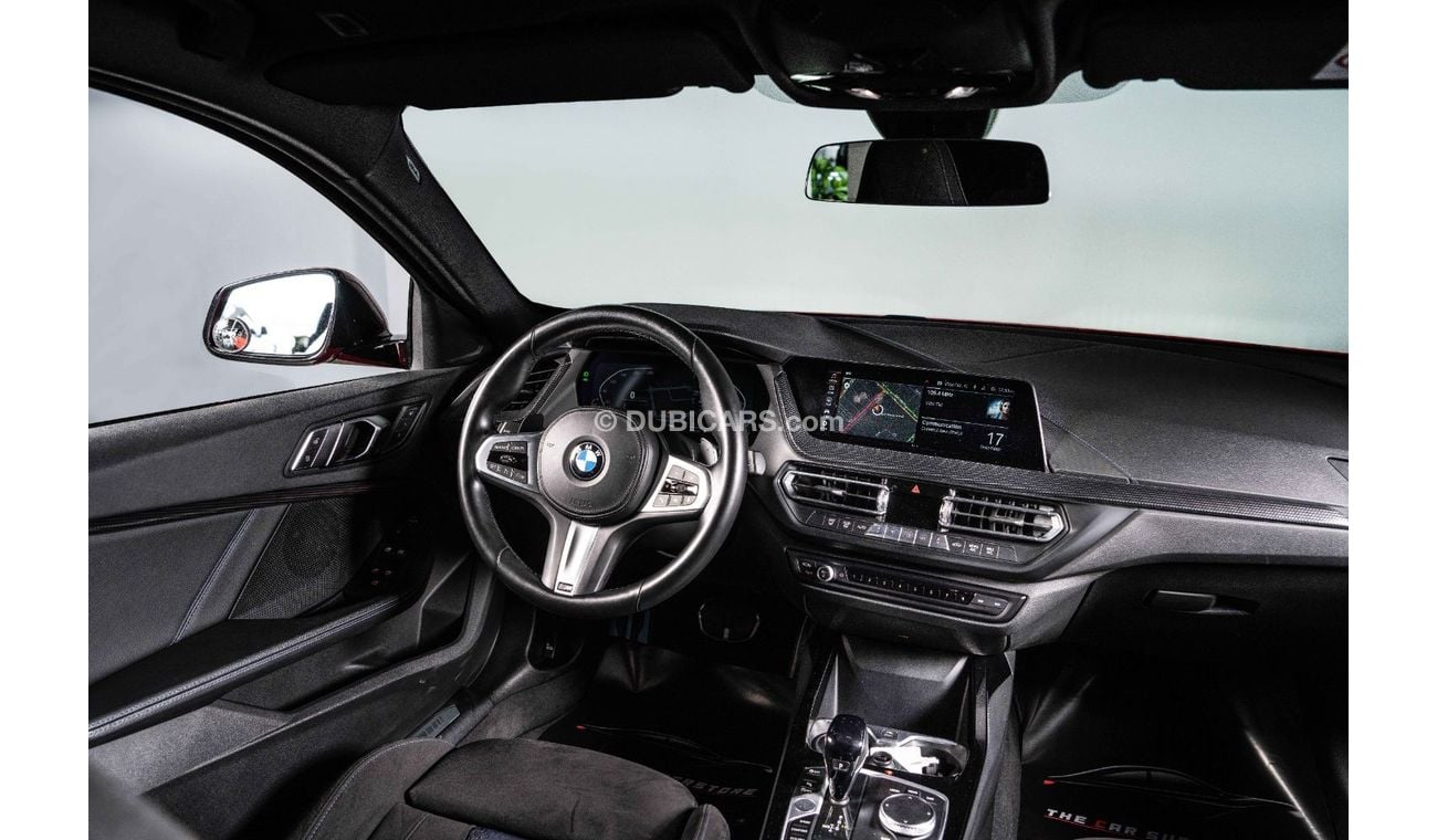 بي أم دبليو 120 2022-BMW 120i M SPORT-GCC-AGMC FULL SERVICE HISTORY-SERVICE CONTRACT AND WARRANTY TILL 20/12/2026