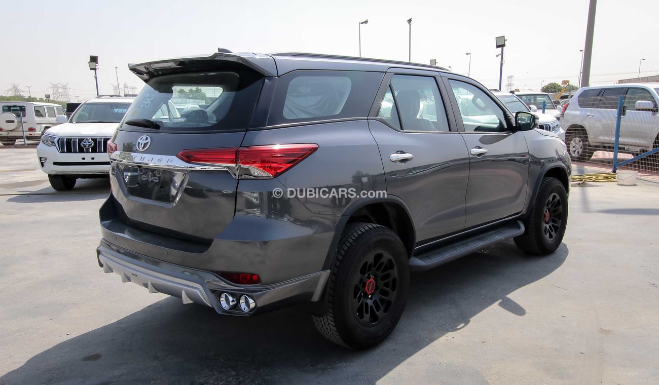 Toyota Fortuner With TRD body kit Grey