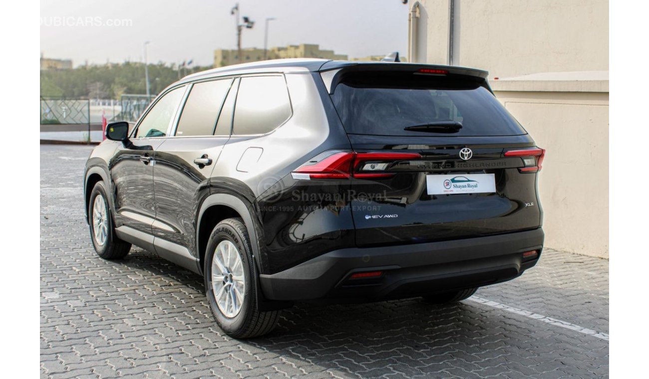 تويوتا جراند هايلاندر LHD XLE 2.5L HYBRID AWD AT 2024MY