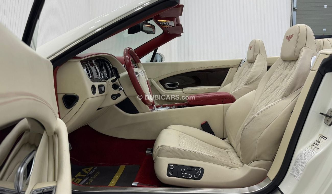 بنتلي كونتيننتال جي تي سي W12 2012 Bentley Continental GTC Convertible, W12, Excellent Condition, Full Options, GCC