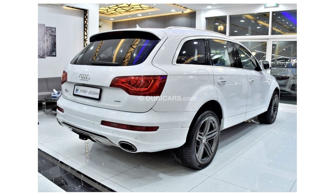 Audi Q7 EXCELLENT DEAL for our Audi Q7 S-Line QUATTRO ( 2015 Model ) in White Color GCC Specs