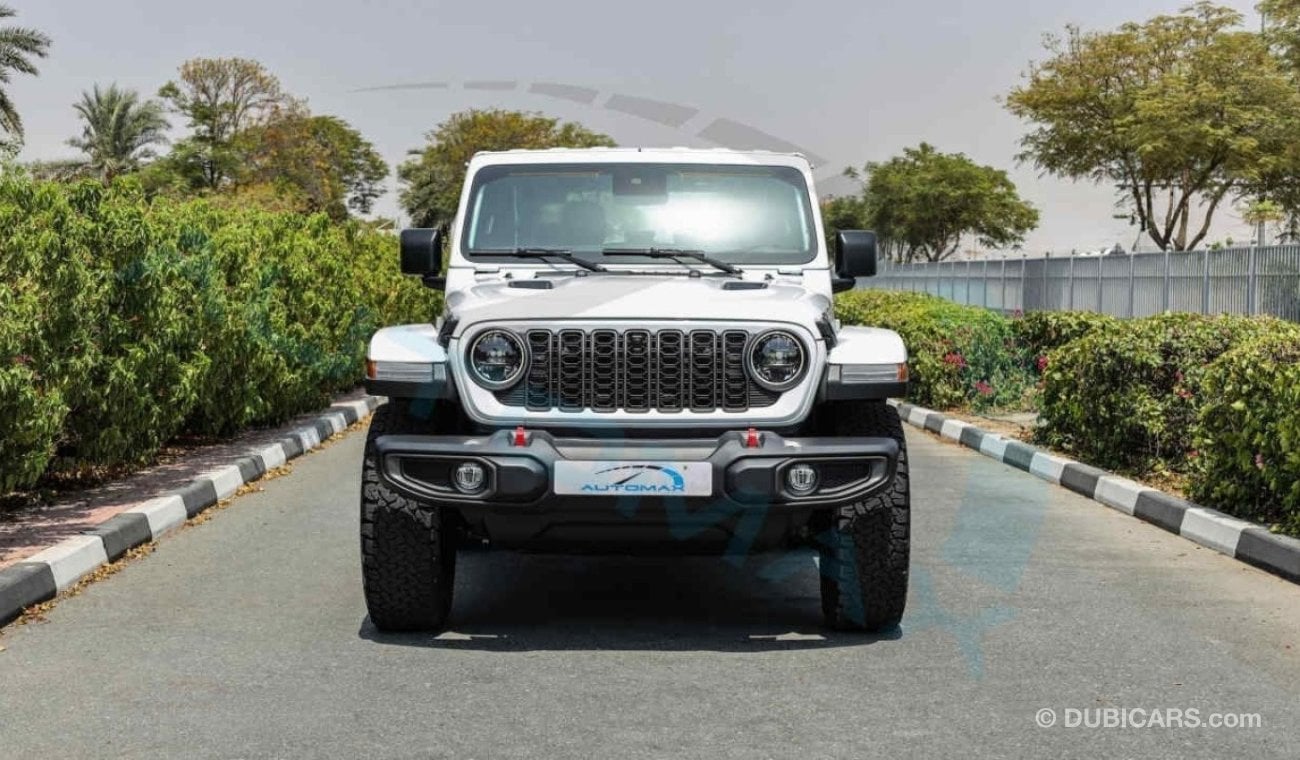 جيب رانجلر Rubicon V6 3.6L 4X4 , 2024 GCC , 0Km , With 3 Years or 60K Km Warranty @Official Dealer