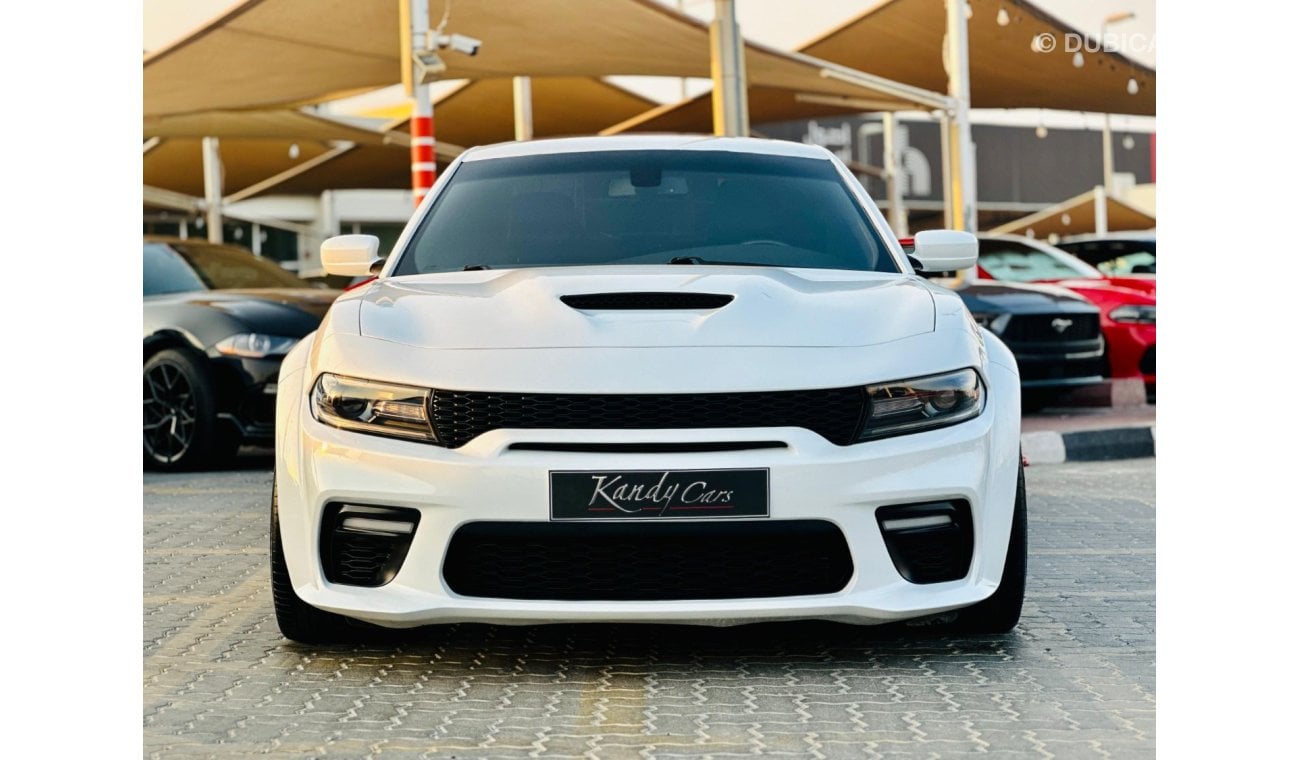 دودج تشارجر SRT ScatPack | Monthly AED 1520/- | 0% DP | Sunroof | Memory Seats | Alcantara Seats | # 48443