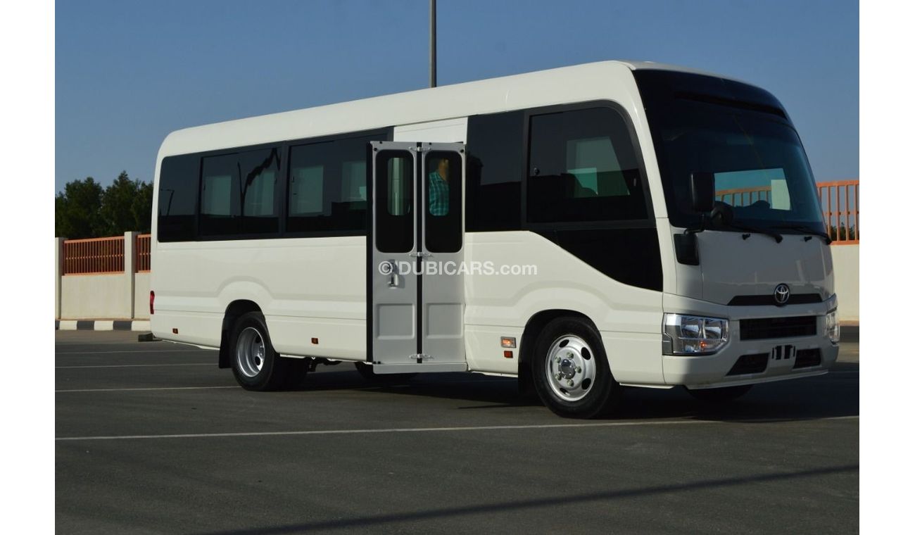 Toyota Coaster B6-Level Armored 2024 Toyota Coaster 23-Seater High-Roof 4.2L 6-Cyl Diesel M/T RWD Export Only