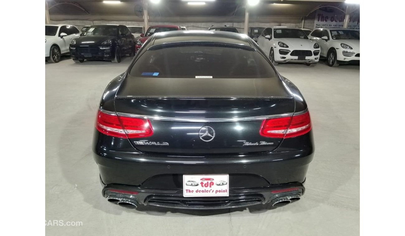 مرسيدس بنز S 550 كوبيه MERCEDES S CLASS COUPE S550 BLACKBISON WALDAERO KIT 4.7L 2015, BURMESTER SPEAKER, SIX BUTTONS AND MO