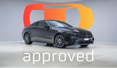 مرسيدس بنز E 450 AMG Coupe - 2 Years Approved Warranty - Approved Prepared Vehicle