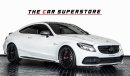 Mercedes-Benz C 63 Coupe 2018 - MERCEDES BENZ C63 AMG - GCC - FULL SERVICE HISTORY - 1 YEAR WARRANTY