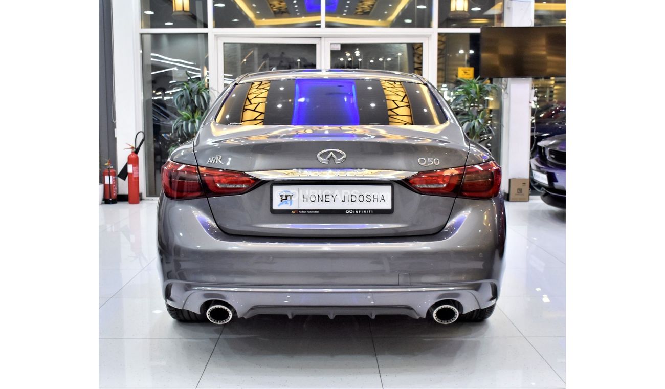 Infiniti Q50 EXCELLENT DEAL for our Infiniti Q50 ( 2023 Model ) in Grey Color GCC Specs