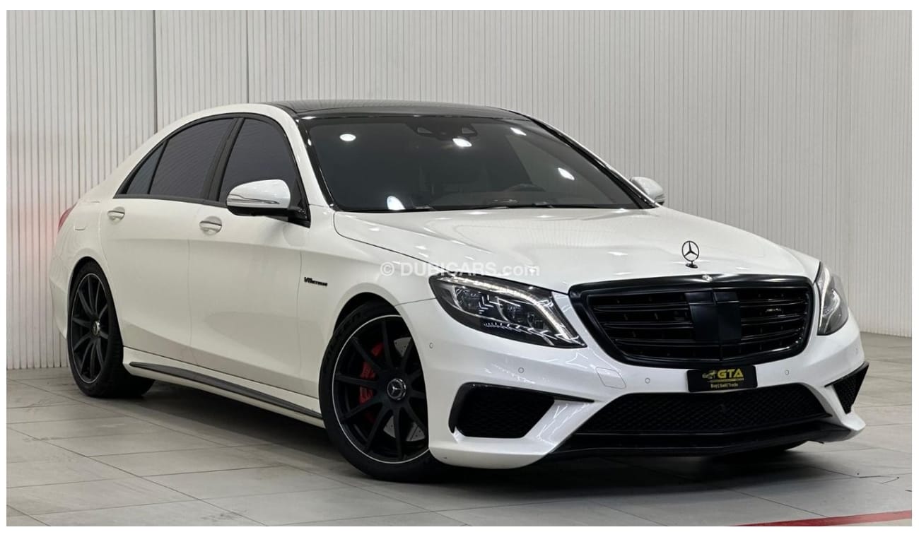 Mercedes-Benz S 63 AMG Std 2015 Mercedes-Benz S63 AMG 4MATIC, Excellent Condition, All Original Paint, Service History