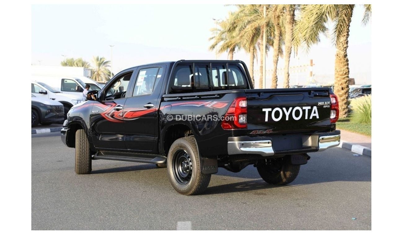 Toyota Hilux 2023 Toyota Hilux 4x4 DC 2.8 SR5 - Black inside Maroon | Export Only