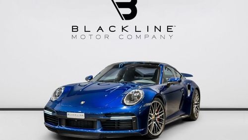 بورش 911 Turbo 3.8L (575 HP) Coupe 2024 Porsche Turbo, 2029 Porsche Warranty, Gentian Blue Metallic, Low KMs,