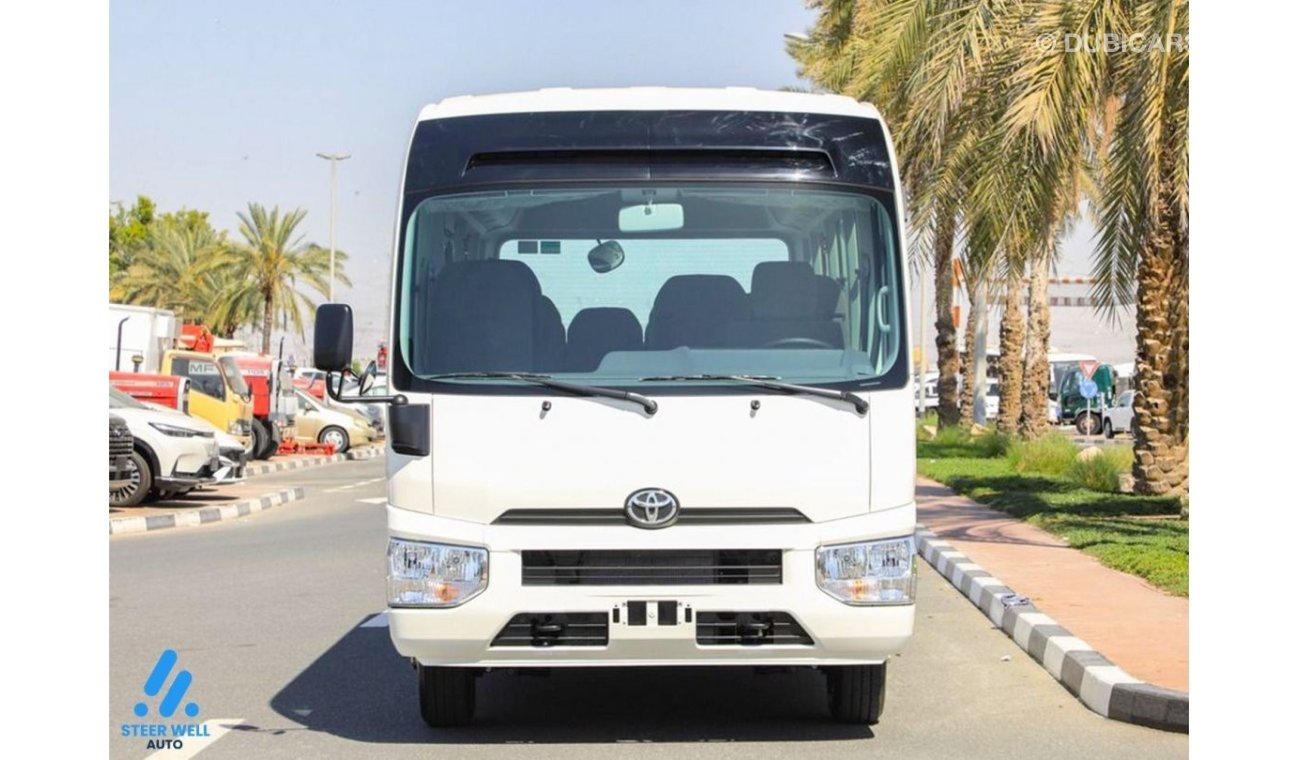 Toyota Coaster 2024 23 Seater Bus - 4.2L RWD - with 3 Years Warranty - MT DSL - Book Now!