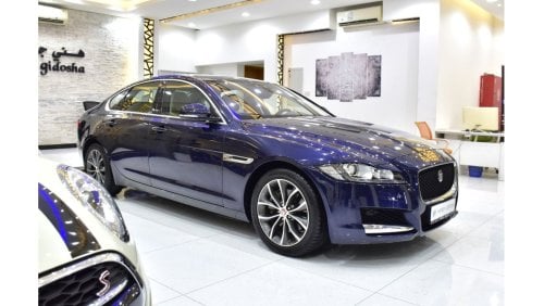 Jaguar XF EXCELLENT DEAL for our Jaguar XF 25t ( 2017 Model ) in Blue Color GCC Specs