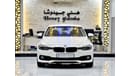 بي أم دبليو 318i EXCELLENT DEAL for our BMW 318i ( 2018 Model ) in White Color GCC Specs