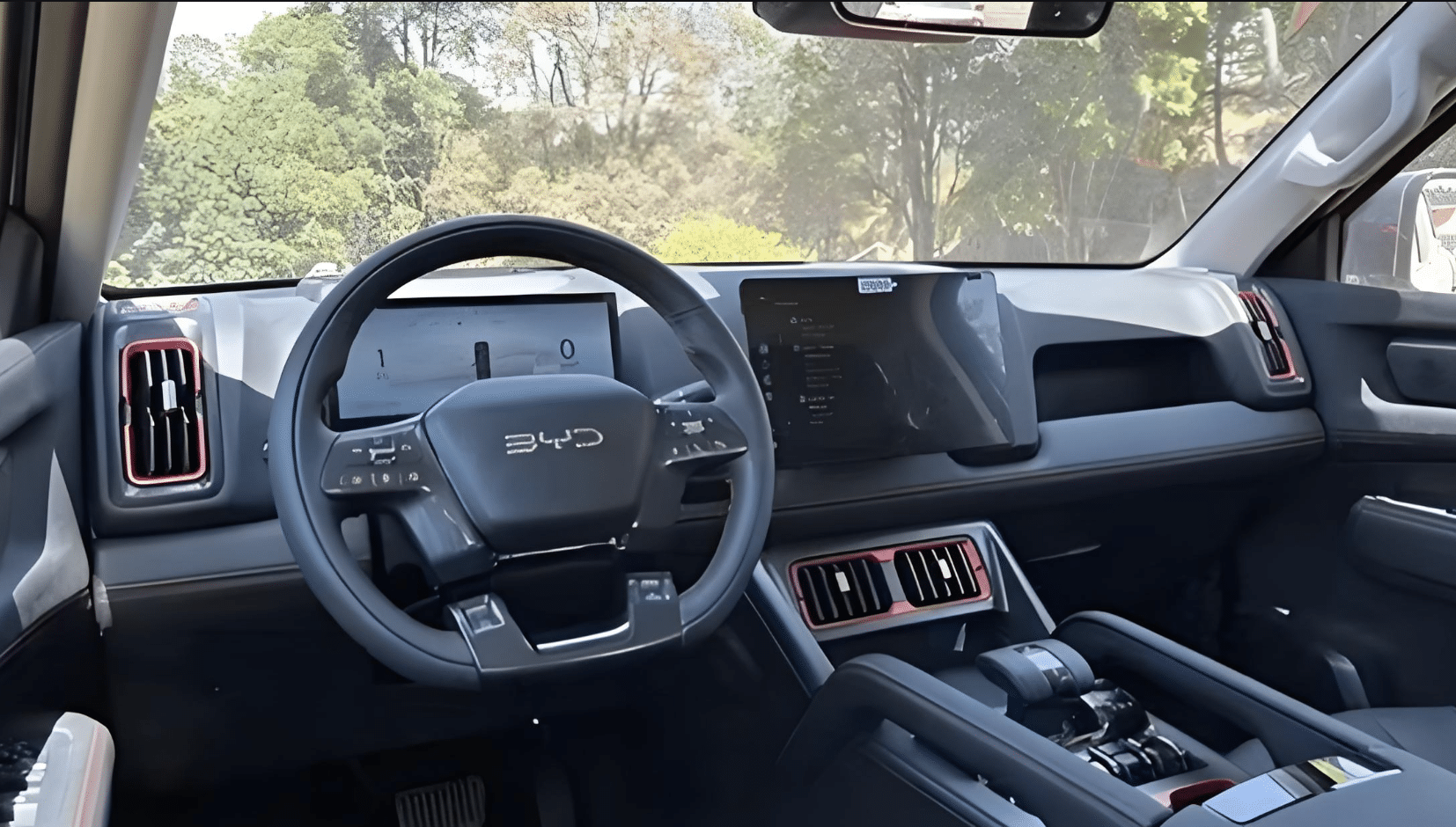 BYD Shark interior - Cockpit