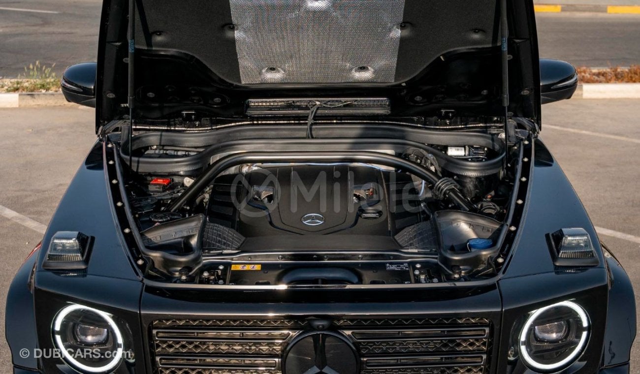 Mercedes-Benz G 500 4.0L PETROL – OBSIDIAN BLACK: MBUX, OFF-ROAD MODES, AND PREMIUM COMFORT