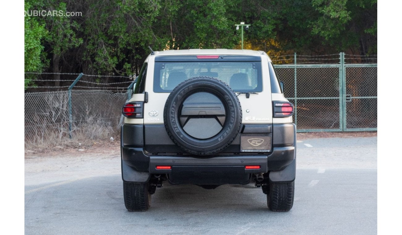 Toyota FJ Cruiser AED 2,271/month 2023 | TOYOTA FJ CRUISER | GXR FINAL EDITION 4.0L V6 | GCC SPECS | T72098