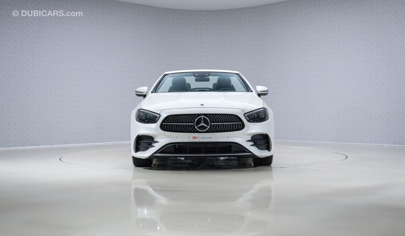 مرسيدس بنز E 450 AMG Line Cabriolet - 2 Years Warranty - Approved Prepared Vehicle