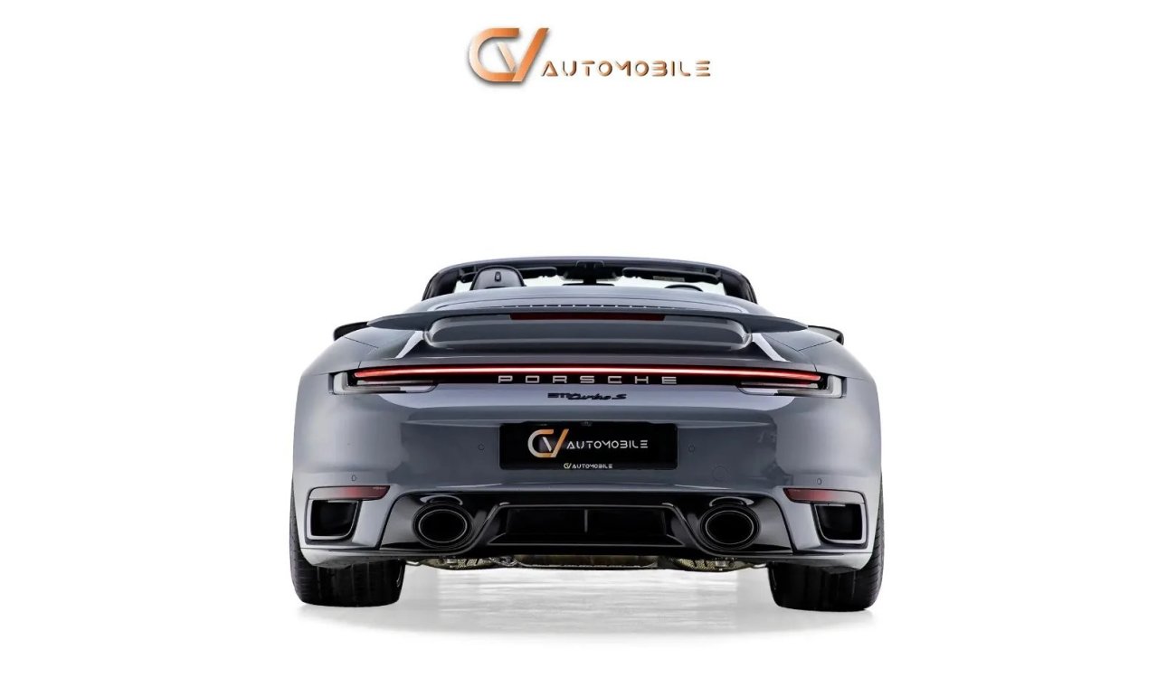 Porsche 911 Turbo S Cabriolet - GCC Spec - With Warranty