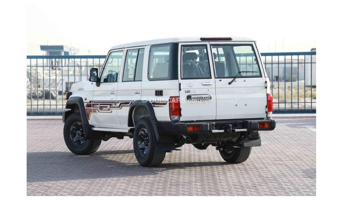 Toyota Land Cruiser Hard Top 2024 Toyota LC76 4.0 Hard Top LX HI - White inside Bluish Grey | Export Only