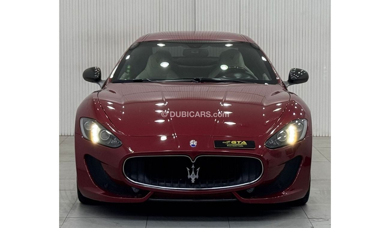 Maserati Granturismo 2014 Maserati GranTurismo MC Shift Sport, Service History, GCC