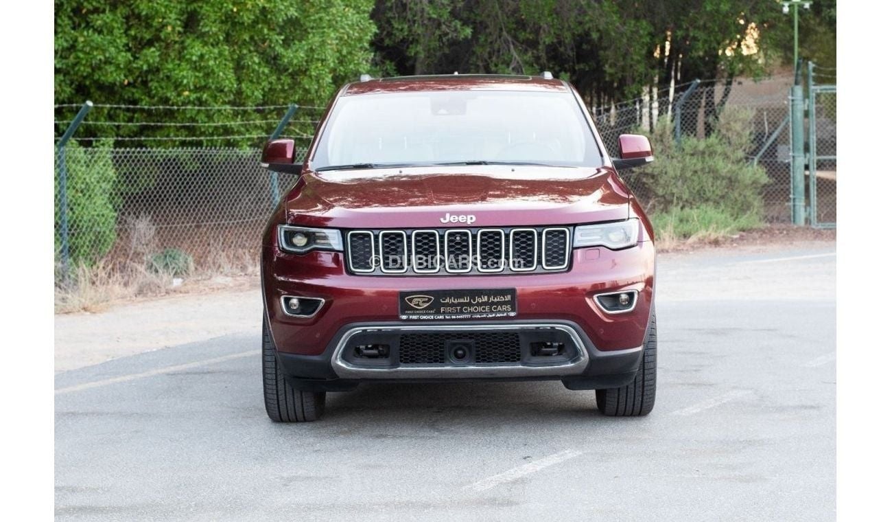 Jeep Grand Cherokee AED 1,643/month 2021 | JEEP GRAND CHEROKEE | LIMITED GCC | FULL JEEP SERVICE HISTORY | J06901