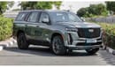 Cadillac Escalade (НА ЭКСПОРТ , For Export) V 6.2L SUPERCHARGED V8 , 2023 GCC , 0Km , Без пробега