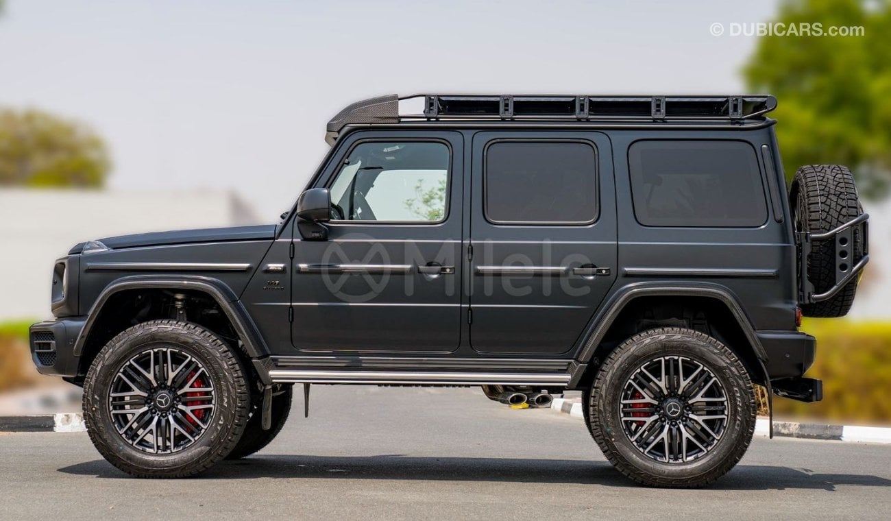 مرسيدس بنز G 63 AMG 4X4² MAGNO BLACK AMG NIGHT PACKAGE II, BURMESTER SOUND, CARBON FIBER TRIM