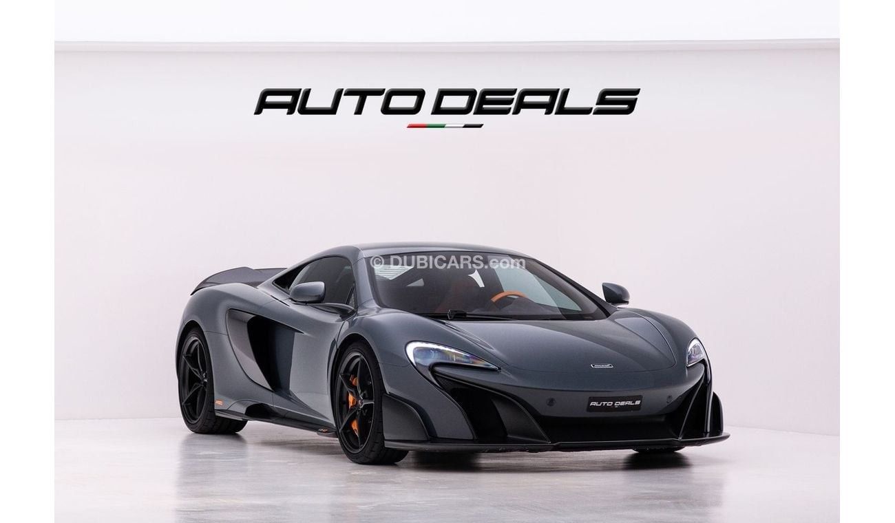 McLaren 675LT MSO 1 of 500 | GCC | with Carbon Fiber Package | Fully Loaded | 3.8L V8