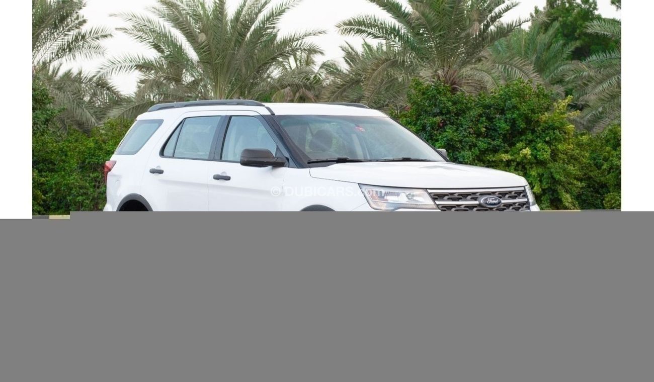 فورد إكسبلورر AED 1,147/month 2018 | FORD EXPLORER | XLT GCC | FULL SERVICE HISTORY | F49926