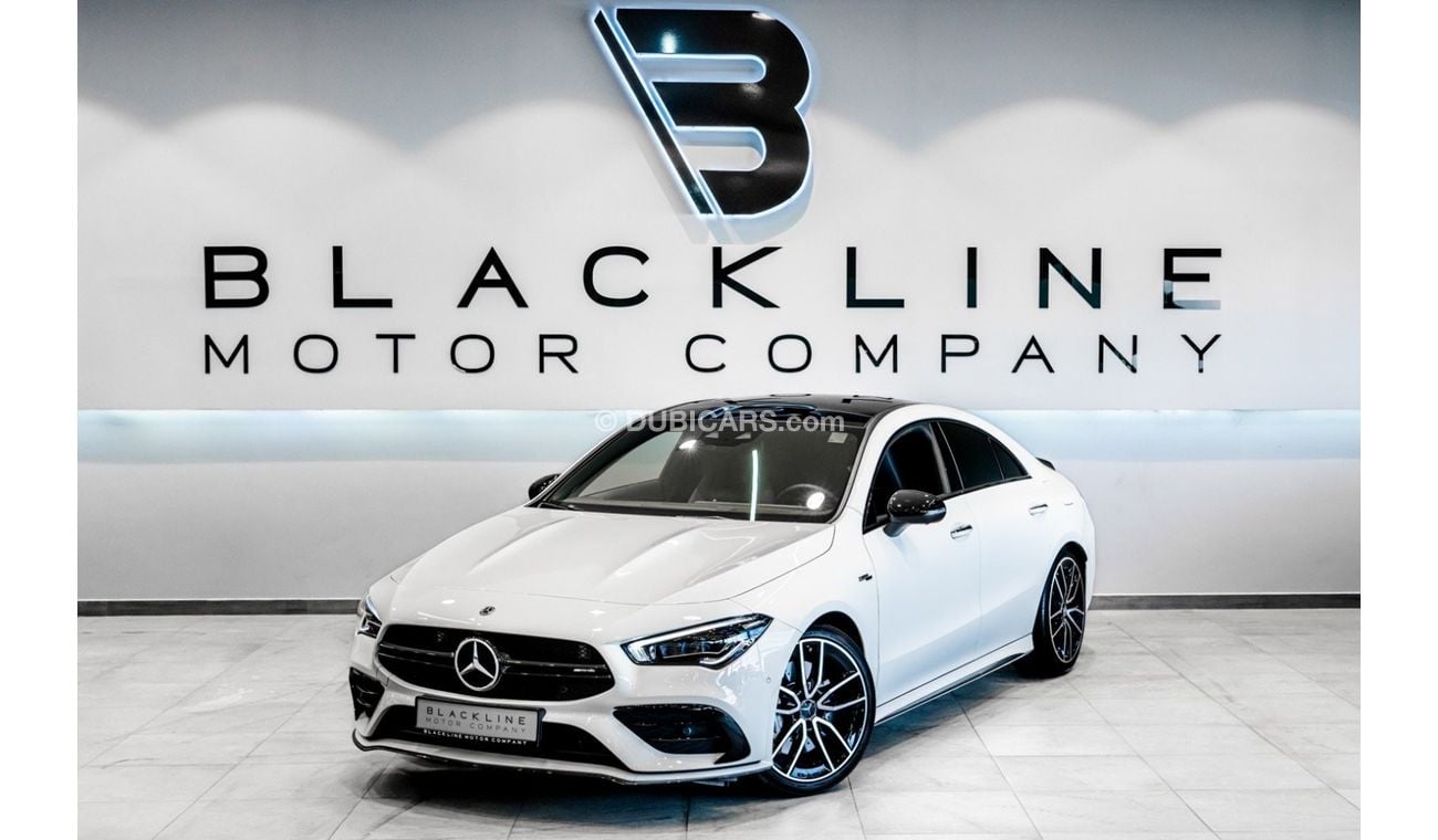 Mercedes-Benz CLA 35 AMG 2023 Mercedes CLA 35 AMG, September 2027 Mercedes Warranty + Service Contract, Very Low KMs, GCC