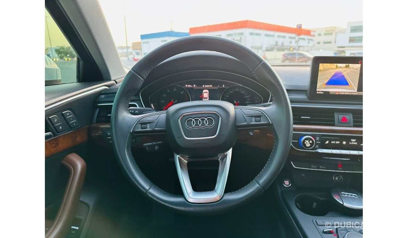 Audi A4 30 TFSI Design S Line & Sports Package AED 880 PM | FIRST OWNER | Audi A4 S-LINE 2018 | FULL SERVICE