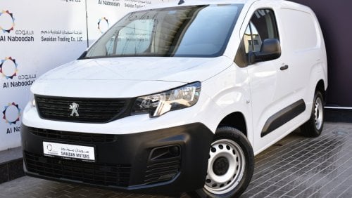 بيجو بارتنر AED 879 PM | K9 VAN 1.6L MT DIESEL 2023 GCC AGENCY WARRANTY UP TO 2028 OR 100K KM