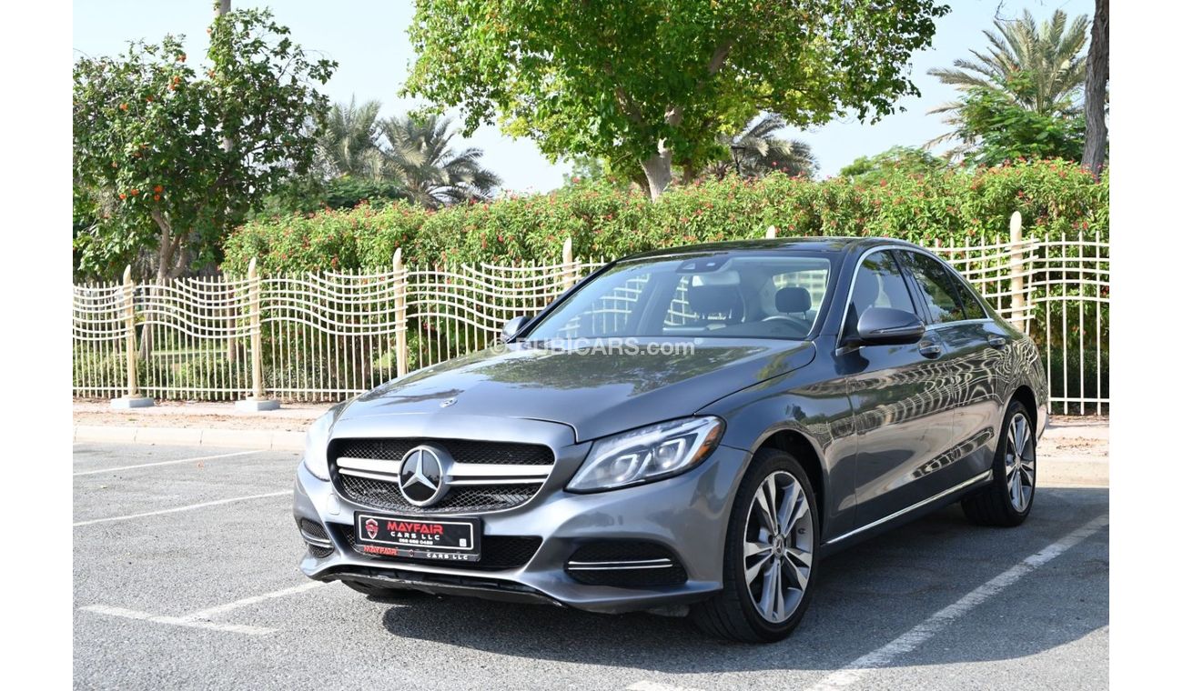 Mercedes-Benz C 300 0% DP - ENGINE+GEAR+CHASSIS GURANTEE - MERCEDESE C300 2.0 4MATIC LEXURY AWD 2017  - US SPECS