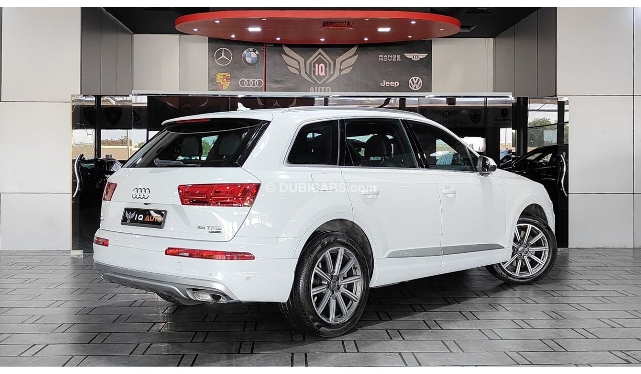 Audi Q7 AED 1,100 P.M | 2017 AUDI Q7 45 TFSI QUATTRO  | 7 SEATS | GCC | FULL SERVICE HISTORY