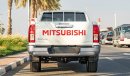 Mitsubishi L200 MITSHUBISHI L200 2.4L PETROL 2024 MODEL YEAR MANUAL TRANSMISSION