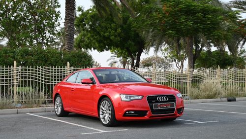 Audi A5 0% DP - FSH - AUDI A5 COUPE 4WD- GCC SPECS - FIRST OWNER