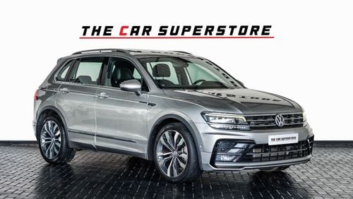 Volkswagen Tiguan R-Line 2.0L 2019-VOLKS WAGEN TIGUAN R-LINE 4MOTION-GCC-SERVICE HISTORY-1 YEAR WARRANTY