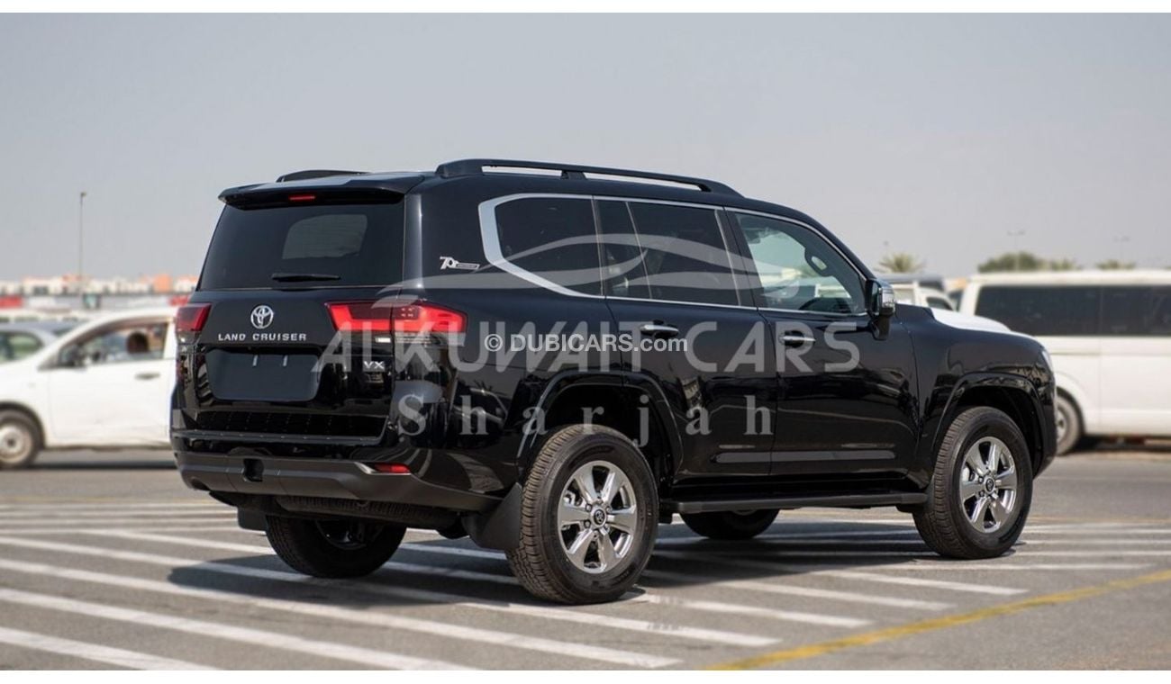 تويوتا لاند كروزر TOYOTA LAND CRUISER 300 VX 3.5P AT MY2024 – BLACK